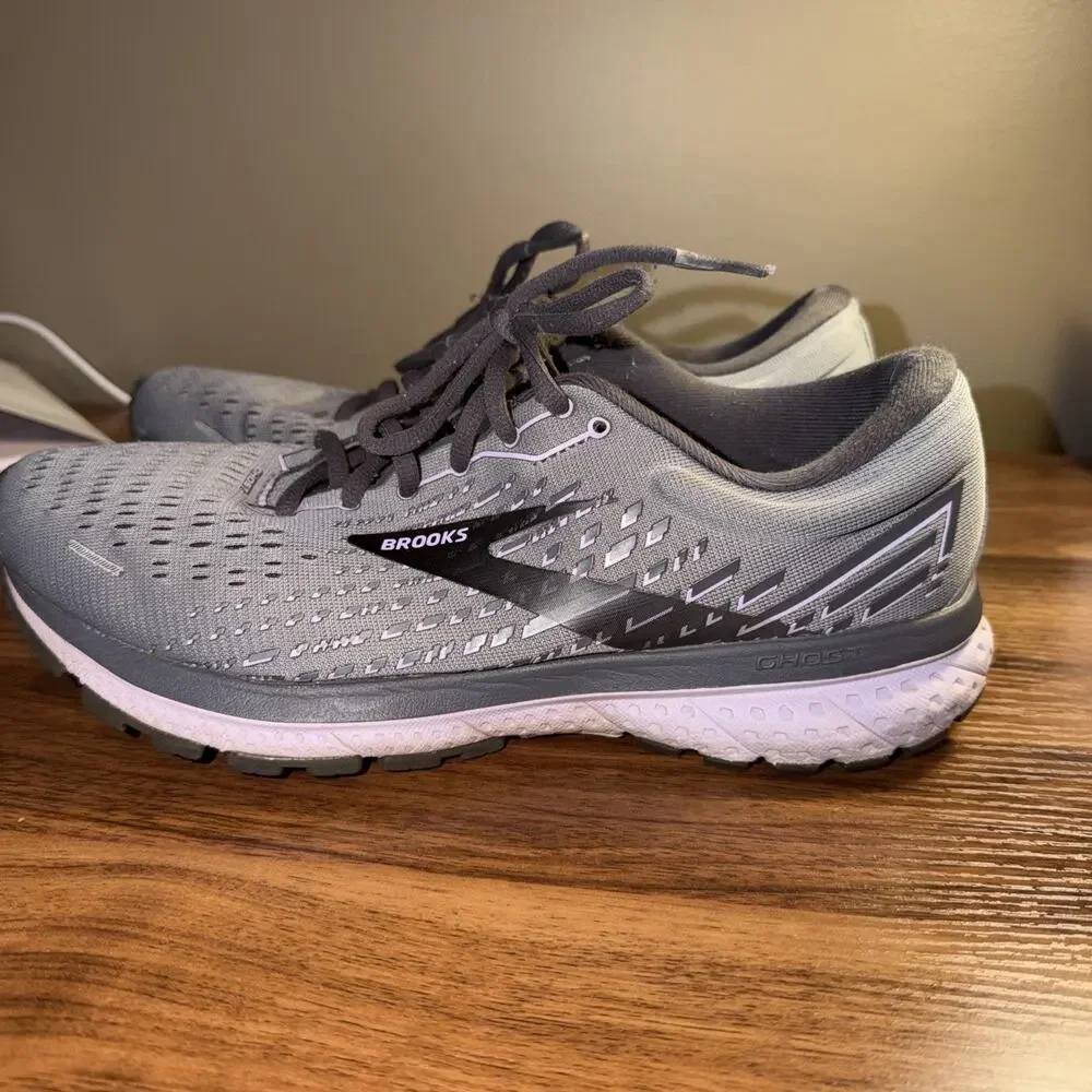 Brooks Ghost 13 Women’s Running Shoes – Grey/Black – us 9.5